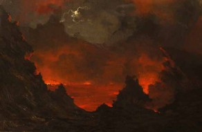 Kilauea, Jules Tavernier 1887